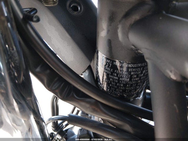 Kawasaki Ex650 F 2017 JKAEXEK12HDA09031 Image 10
