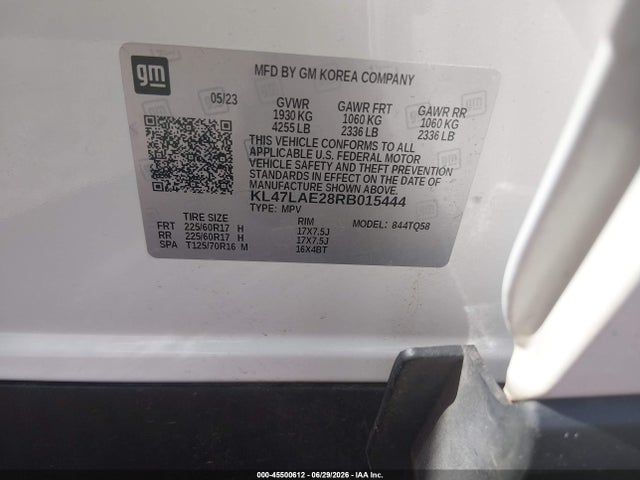 Продаж на аукціоні авто 2024 Buick Envista Preferred Fwd, vin: KL47LAE28RB015444, номер лоту: 45500612