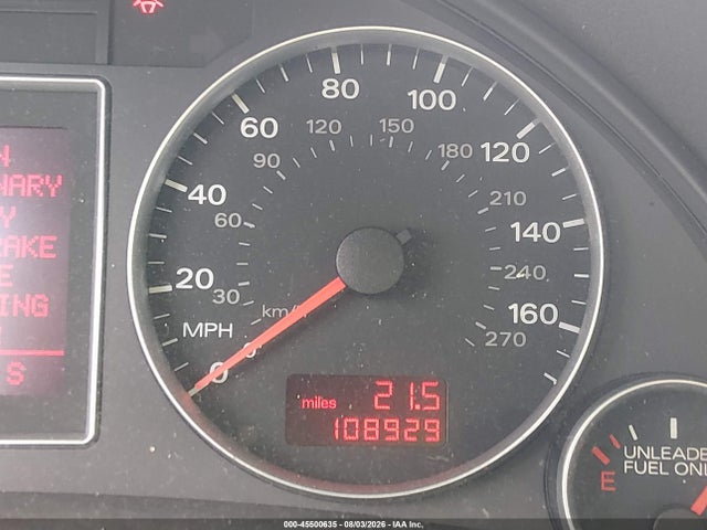 Продаж на аукціоні авто 2008 Audi A4 2.0t, vin: WAUDF78E98A056367, номер лоту: 45500635