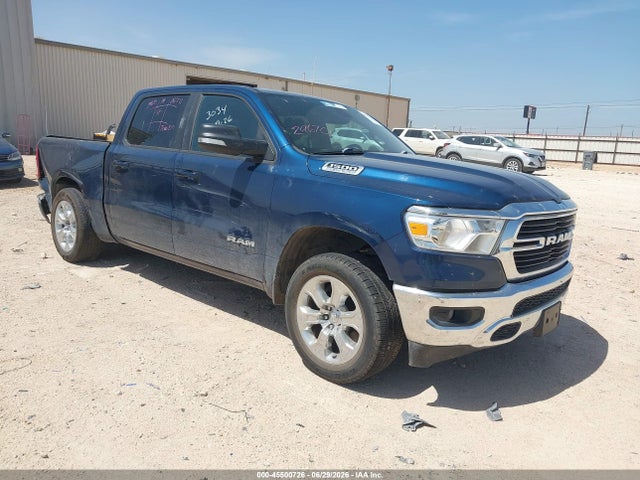 45500726 :رقم المزاد ، 1C6RREFT4MN593034 vin ، 2021 Ram 1500 Big Horn  4x2 5'7 Box مزاد بيع