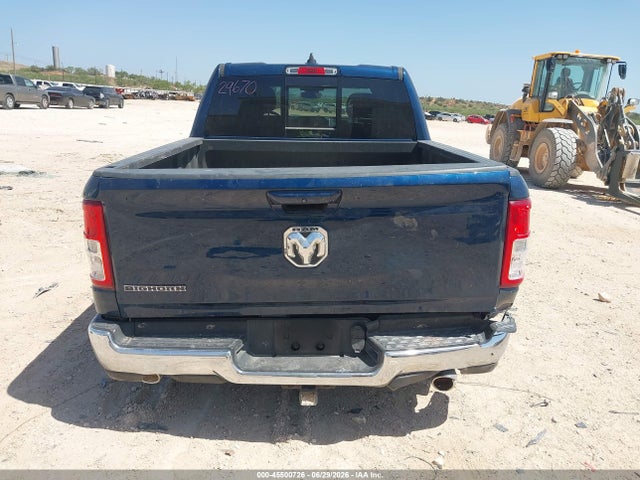 45500726 :رقم المزاد ، 1C6RREFT4MN593034 vin ، 2021 Ram 1500 Big Horn  4x2 5'7 Box مزاد بيع