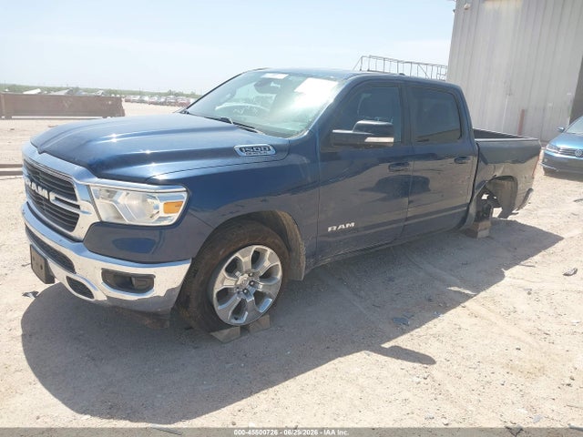 45500726 :رقم المزاد ، 1C6RREFT4MN593034 vin ، 2021 Ram 1500 Big Horn  4x2 5'7 Box مزاد بيع