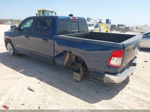 45500726 :رقم المزاد ، 1C6RREFT4MN593034 vin ، 2021 Ram 1500 Big Horn  4x2 5'7 Box مزاد بيع