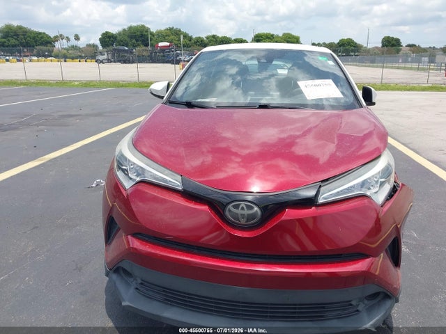 2018 Toyota C-hr Xle მანქანა იყიდება აუქციონზე, vin: NMTKHMBX8JR043663, აუქციონის ნომერი: 45500755