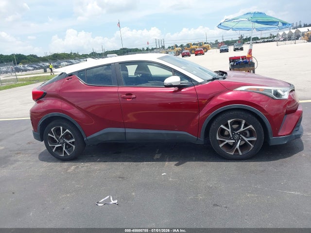 2018 Toyota C-hr Xle მანქანა იყიდება აუქციონზე, vin: NMTKHMBX8JR043663, აუქციონის ნომერი: 45500755