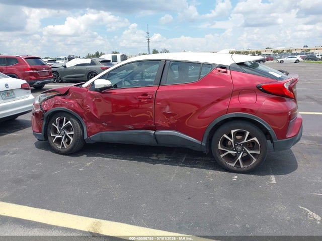 2018 Toyota C-hr Xle მანქანა იყიდება აუქციონზე, vin: NMTKHMBX8JR043663, აუქციონის ნომერი: 45500755