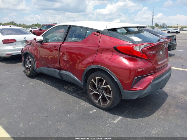 2018 Toyota C-hr Xle მანქანა იყიდება აუქციონზე, vin: NMTKHMBX8JR043663, აუქციონის ნომერი: 45500755