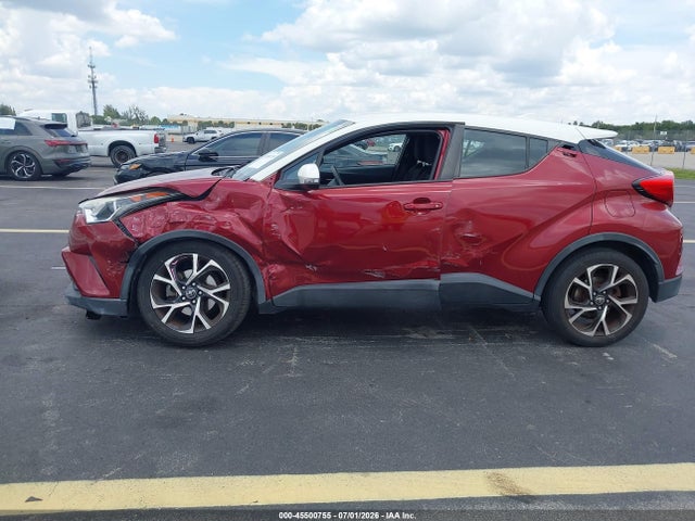 2018 Toyota C-hr Xle მანქანა იყიდება აუქციონზე, vin: NMTKHMBX8JR043663, აუქციონის ნომერი: 45500755