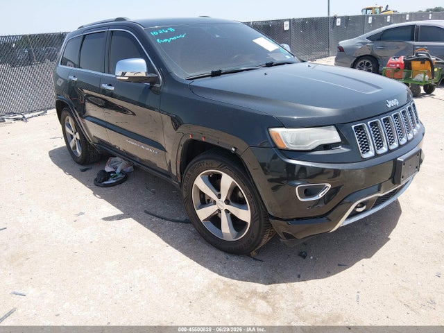 2014 Jeep Grand Cherokee Overland მანქანა იყიდება აუქციონზე, vin: 1C4RJFCT7EC105878, აუქციონის ნომერი: 45500838