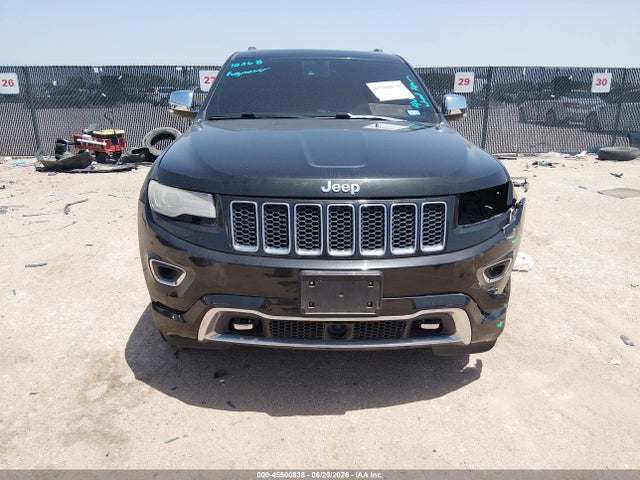 Продажа на аукционе авто 2014 Jeep Grand Cherokee Overland, vin: 1C4RJFCT7EC105878, номер лота: 45500838