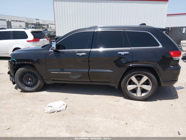 Продажа на аукционе авто 2014 Jeep Grand Cherokee Overland, vin: 1C4RJFCT7EC105878, номер лота: 45500838