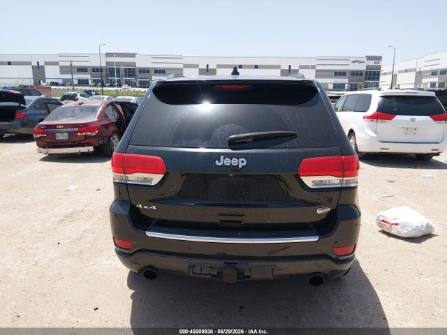 Продажа на аукционе авто 2014 Jeep Grand Cherokee Overland, vin: 1C4RJFCT7EC105878, номер лота: 45500838
