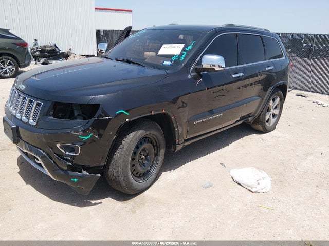 Продажа на аукционе авто 2014 Jeep Grand Cherokee Overland, vin: 1C4RJFCT7EC105878, номер лота: 45500838