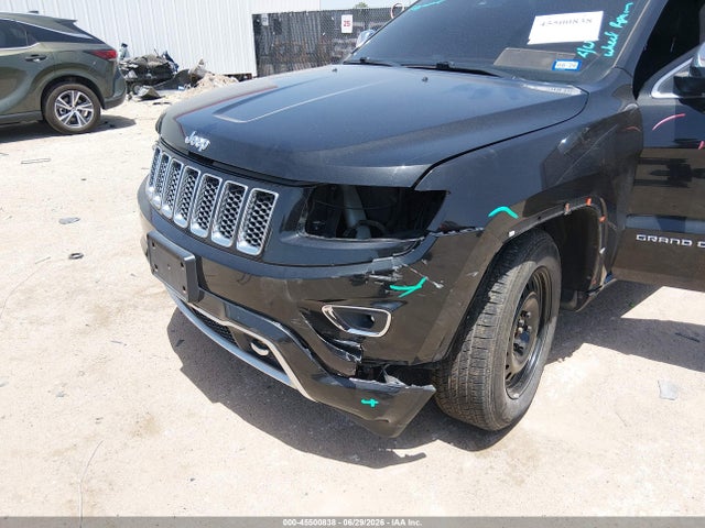 Продажа на аукционе авто 2014 Jeep Grand Cherokee Overland, vin: 1C4RJFCT7EC105878, номер лота: 45500838