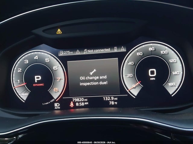 2019 Audi Q8 55 Premium მანქანა იყიდება აუქციონზე, vin: WA1FVAF17KD040597, აუქციონის ნომერი: 45500845