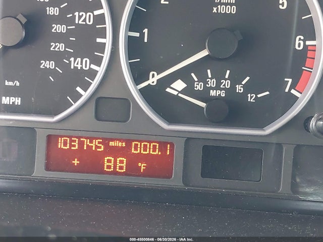 Aukcja sprzedaży 2002 Bmw 325i, vin: WBAEV33412PD55597, numer aukcji: 45500846