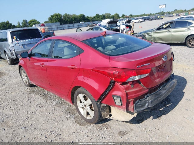 Aukcja sprzedaży 2013 Hyundai Elantra Gls, vin: KMHDH4AE2DU938054, numer aukcji: 45500876