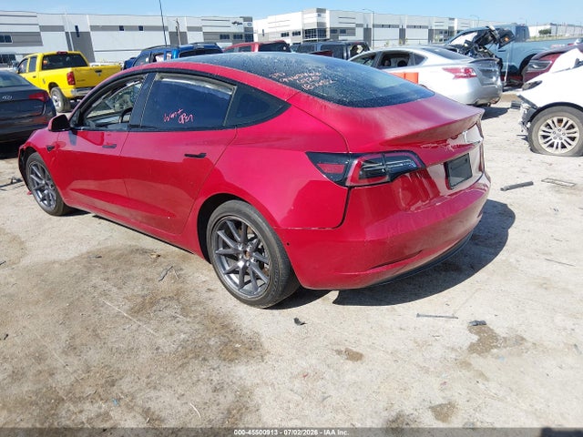 Tesla Model 3 Rear-wheel Drive 2022 5YJ3E1EA1NF187652 Image 3
