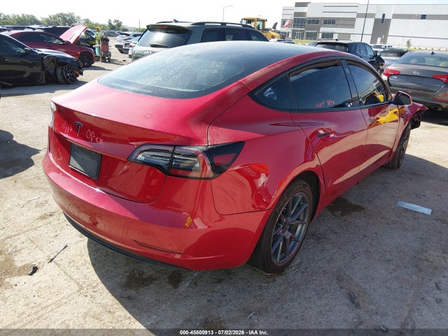 Tesla Model 3 Rear-wheel Drive 2022 5YJ3E1EA1NF187652 Image 4