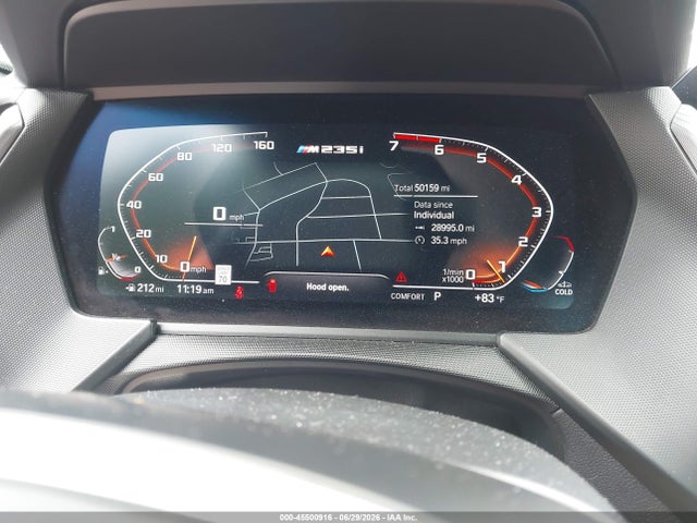 Aukcja sprzedaży 2020 Bmw M235i Gran Coupe Xdrive, vin: WBA13AL08L7F61037, numer aukcji: 45500916