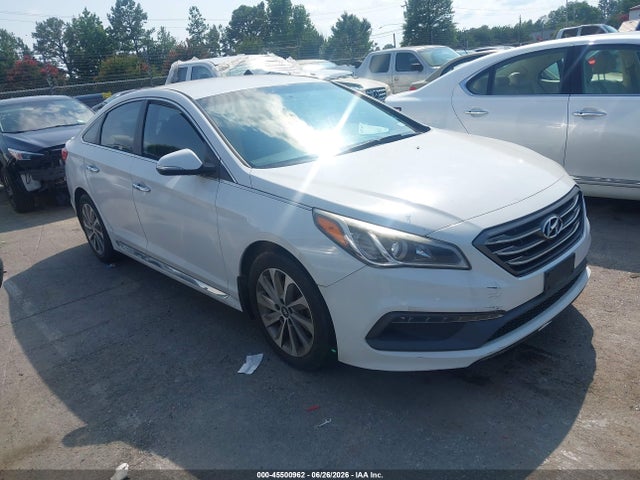 2015 Hyundai Sonata Sport მანქანა იყიდება აუქციონზე, vin: 5NPE34AF3FH110091, აუქციონის ნომერი: 45500962