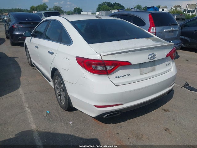 2015 Hyundai Sonata Sport მანქანა იყიდება აუქციონზე, vin: 5NPE34AF3FH110091, აუქციონის ნომერი: 45500962