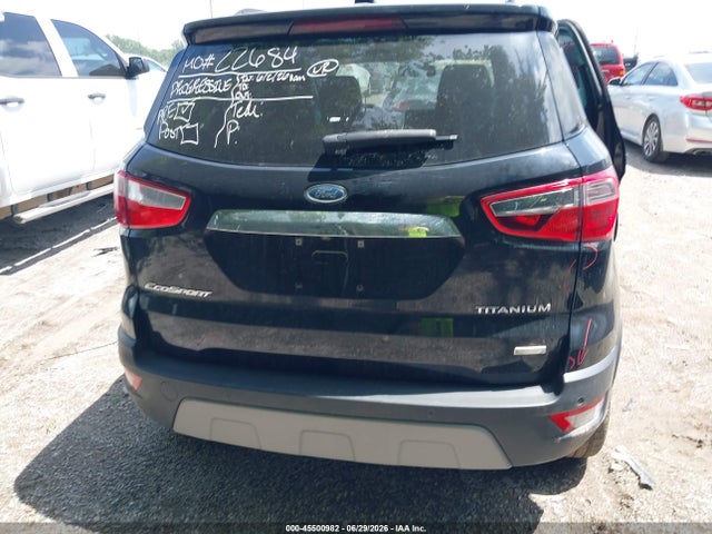 Продажа на аукционе авто 2018 Ford Ecosport Titanium, vin: MAJ3P1VE5JC173067, номер лота: 45500982