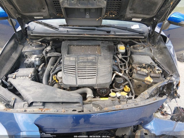 2015 Subaru Wrx Limited მანქანა იყიდება აუქციონზე, vin: JF1VA1J65F9809158, აუქციონის ნომერი: 45500989