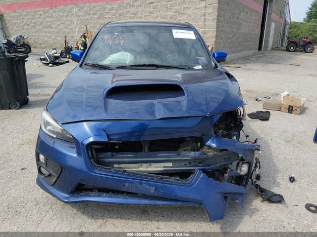 2015 Subaru Wrx Limited მანქანა იყიდება აუქციონზე, vin: JF1VA1J65F9809158, აუქციონის ნომერი: 45500989