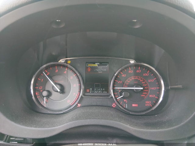2015 Subaru Wrx Limited მანქანა იყიდება აუქციონზე, vin: JF1VA1J65F9809158, აუქციონის ნომერი: 45500989