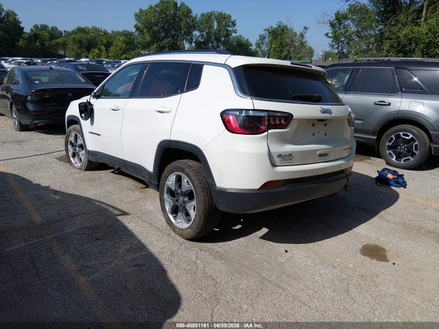 Продаж на аукціоні авто 2021 Jeep Compass Limited 4x4, vin: 3C4NJDCB1MT590502, номер лоту: 45501161