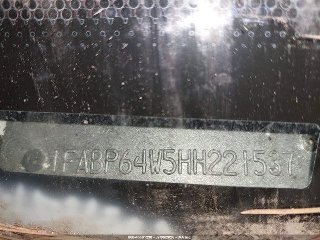 45501290 :رقم المزاد ، 1FABP64W5HH221537 vin ، 1987 Ford Thunderbird مزاد بيع