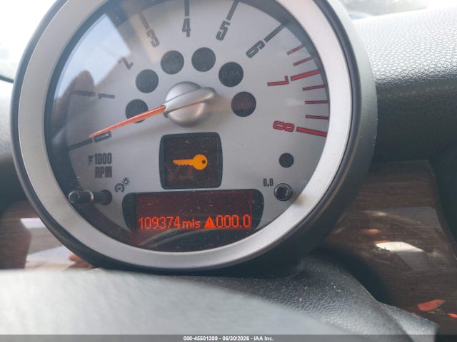 2008 Mini Cooper S მანქანა იყიდება აუქციონზე, vin: WMWMF73598TV37621, აუქციონის ნომერი: 45501399
