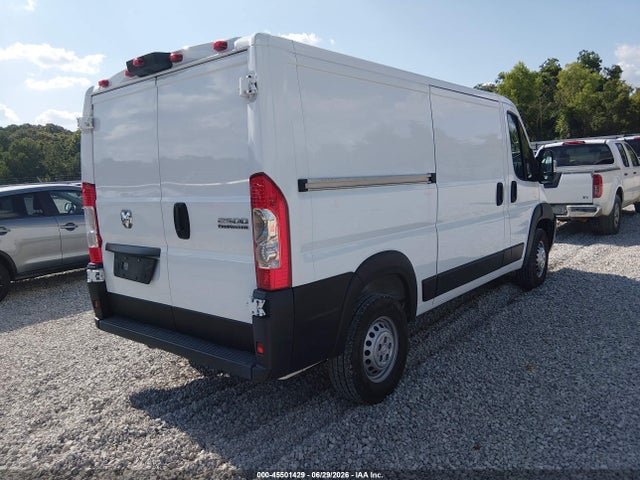 Aukcja sprzedaży 2025 Ram Promaster 2500 Tradesman Low Roof 136 Wb W/pass Seat, vin: 3C6LRVVGXSE512999, numer aukcji: 45501429