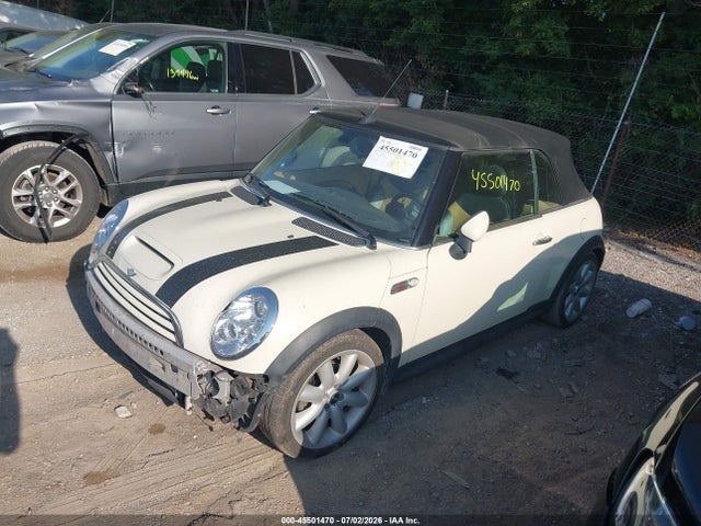 45501470 :رقم المزاد ، WMWRH33546TK59832 vin ، 2006 Mini Cooper S مزاد بيع