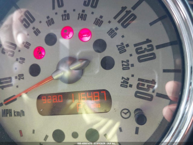 45501470 :رقم المزاد ، WMWRH33546TK59832 vin ، 2006 Mini Cooper S مزاد بيع