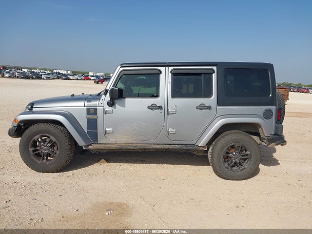 45501477 :رقم المزاد ، 1C4BJWDGXJL866899 vin ، 2018 Jeep Wrangler Jk Unlimited Freedom Edition 4x4 مزاد بيع