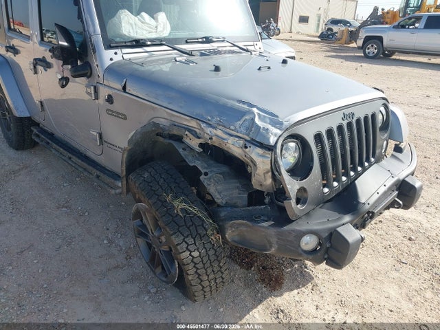 45501477 :رقم المزاد ، 1C4BJWDGXJL866899 vin ، 2018 Jeep Wrangler Jk Unlimited Freedom Edition 4x4 مزاد بيع