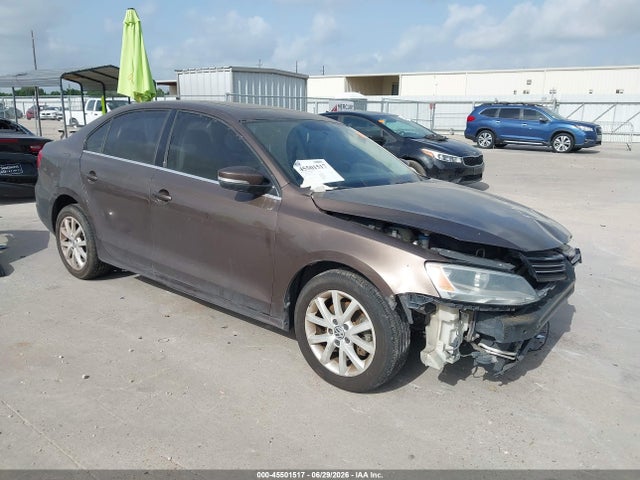 2013 Volkswagen Jetta 2.5l Se მანქანა იყიდება აუქციონზე, vin: 3VWDX7AJ2DM445482, აუქციონის ნომერი: 45501517