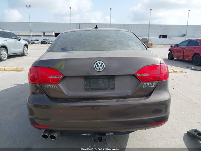 2013 Volkswagen Jetta 2.5l Se მანქანა იყიდება აუქციონზე, vin: 3VWDX7AJ2DM445482, აუქციონის ნომერი: 45501517