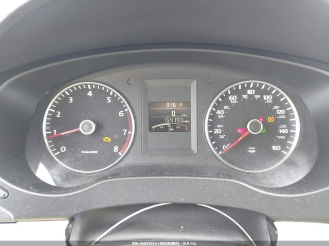 2013 Volkswagen Jetta 2.5l Se მანქანა იყიდება აუქციონზე, vin: 3VWDX7AJ2DM445482, აუქციონის ნომერი: 45501517