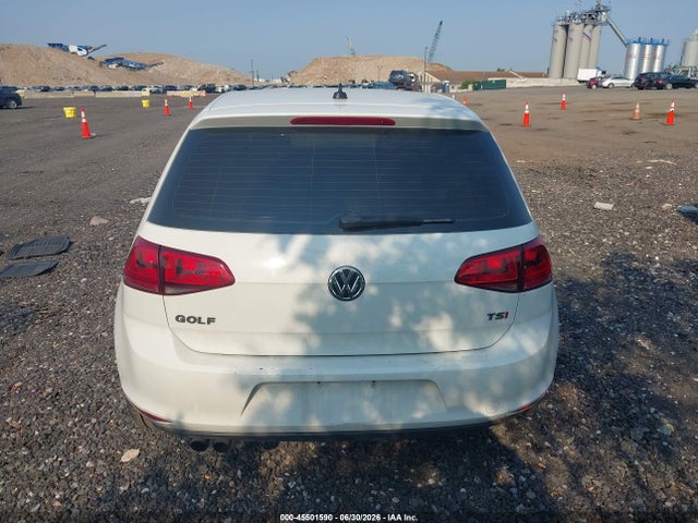 Продажа на аукционе авто 2017 Volkswagen Golf Tsi S 4-door, vin: 3VW217AU6HM006195, номер лота: 45501590