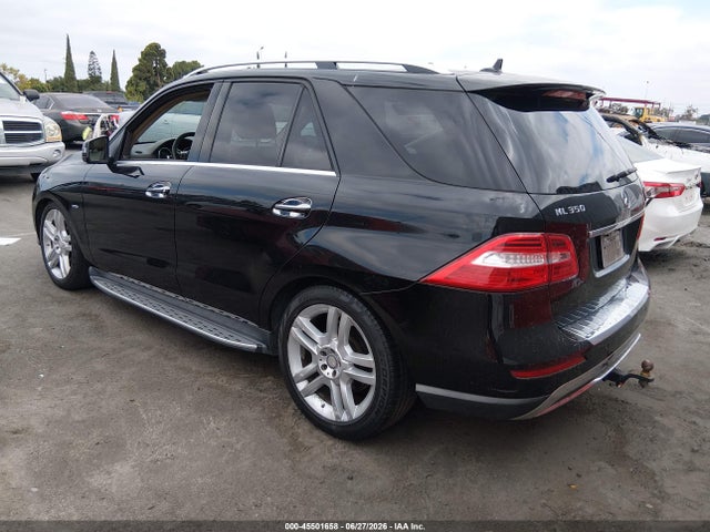 Продаж на аукціоні авто 2012 Mercedes-benz Ml 350 Bluetec 4matic, vin: 4JGDA2EB7CA054748, номер лоту: 45501658
