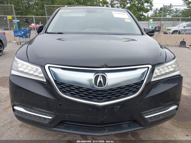 45501685 :رقم المزاد ، 5FRYD4H85EB036881 vin ، 2014 Acura Mdx Advance Pkg W/entertainment Pkg مزاد بيع