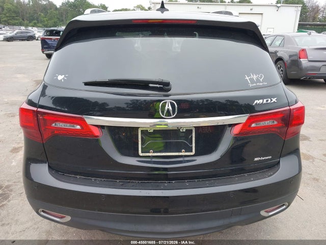 45501685 :رقم المزاد ، 5FRYD4H85EB036881 vin ، 2014 Acura Mdx Advance Pkg W/entertainment Pkg مزاد بيع