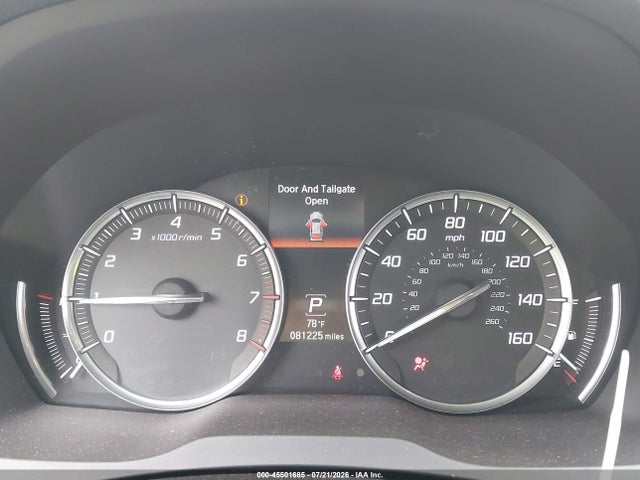 45501685 :رقم المزاد ، 5FRYD4H85EB036881 vin ، 2014 Acura Mdx Advance Pkg W/entertainment Pkg مزاد بيع