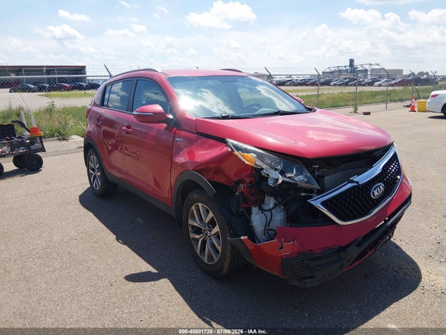 2015 Kia Sportage Lx მანქანა იყიდება აუქციონზე, vin: KNDPBCAC4F7738273, აუქციონის ნომერი: 45501720