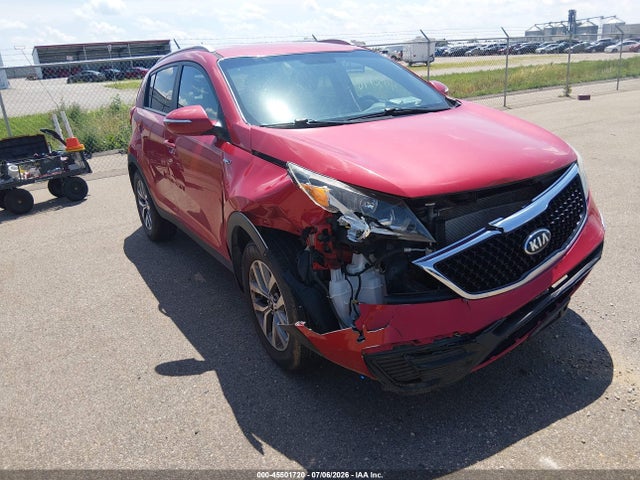 2015 Kia Sportage Lx მანქანა იყიდება აუქციონზე, vin: KNDPBCAC4F7738273, აუქციონის ნომერი: 45501720