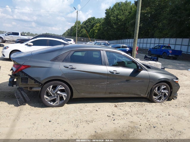 2025 Hyundai Elantra Sel Sport მანქანა იყიდება აუქციონზე, vin: KMHLM4DG3SU040807, აუქციონის ნომერი: 45501752