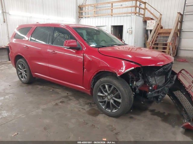 45501881 :رقم المزاد ، 1C4RDJDG8JC307165 vin ، 2018 Dodge Durango Gt Awd مزاد بيع